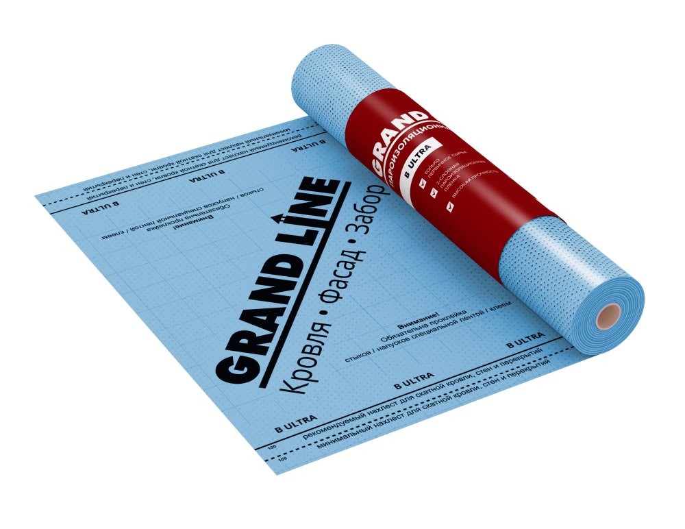 Пленка пароизоляционная Grand Line B Ultra (75м2) Пленка пароизоляционная Grand Line B Ultra (75м2)